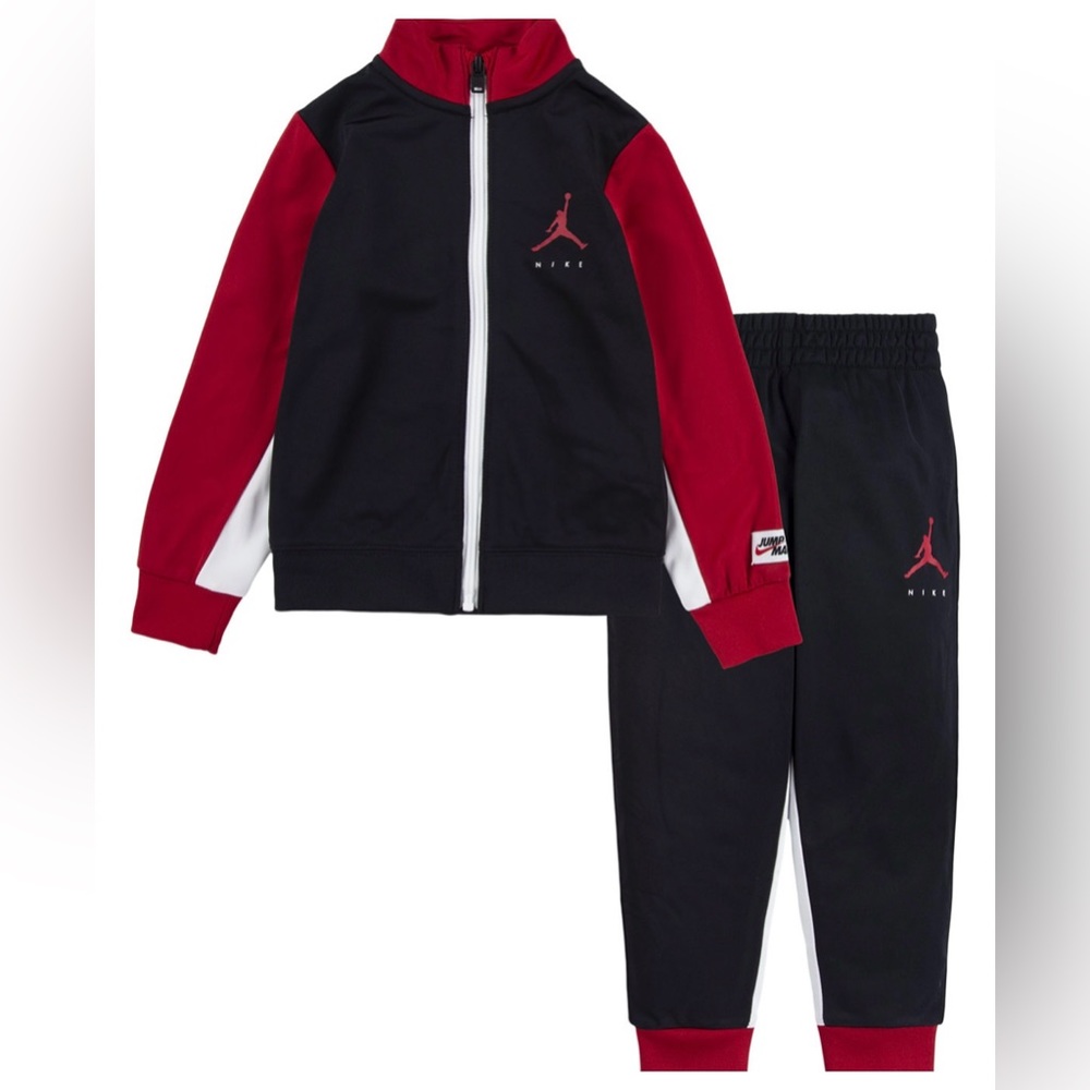 Nike Toddlers “Jump man” Tricot Jacket and Pants, 2 Piece Set SIZE 18 Months
